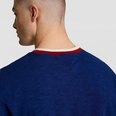 Champion Modern Retro Washed Crew Sweatshirt - Blue Depth
