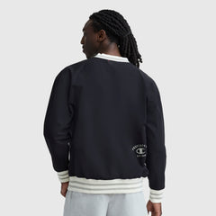 Champion Gridiron V-Neck Pullover - Black