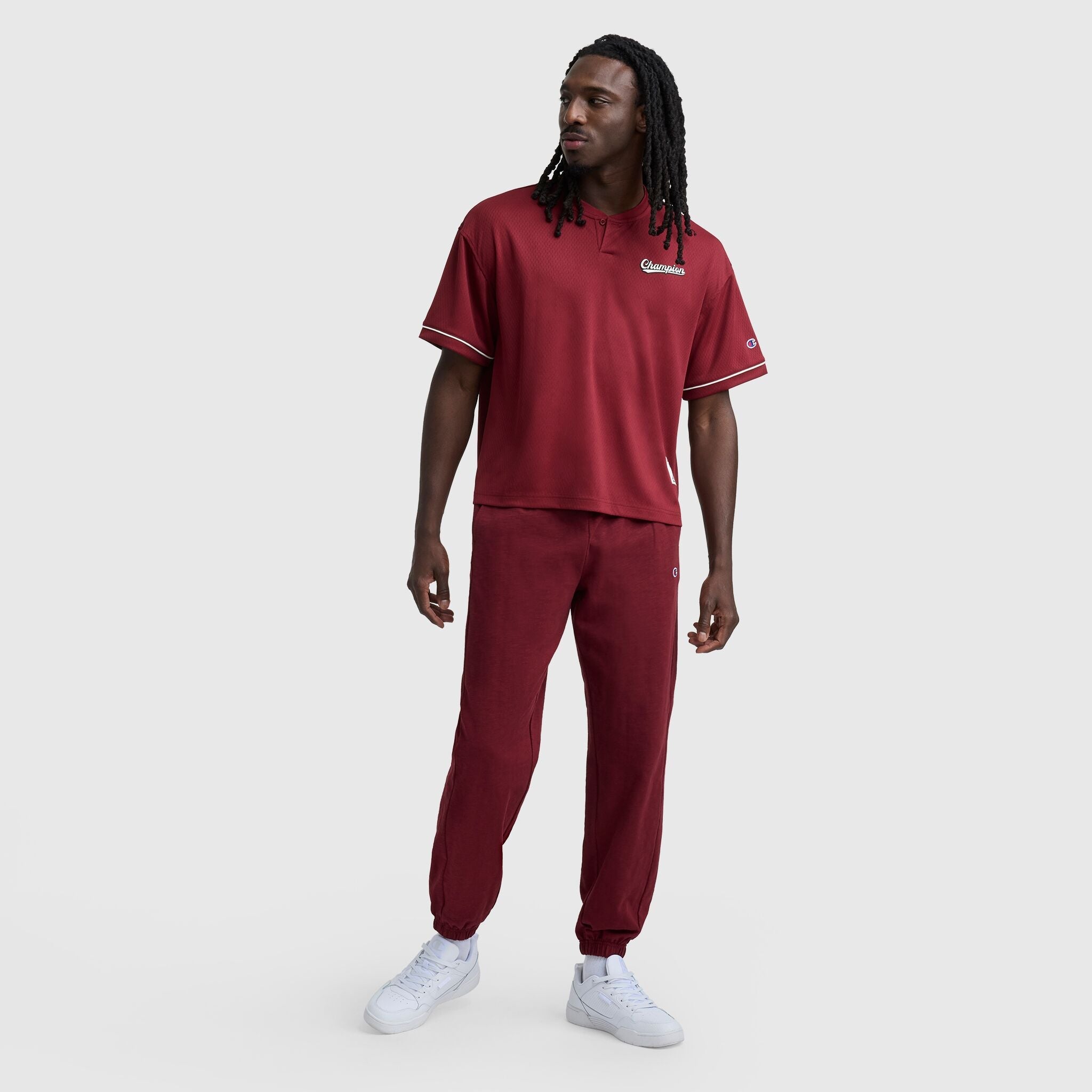 Champion Modern Retro Washed Pant - Pomegranate