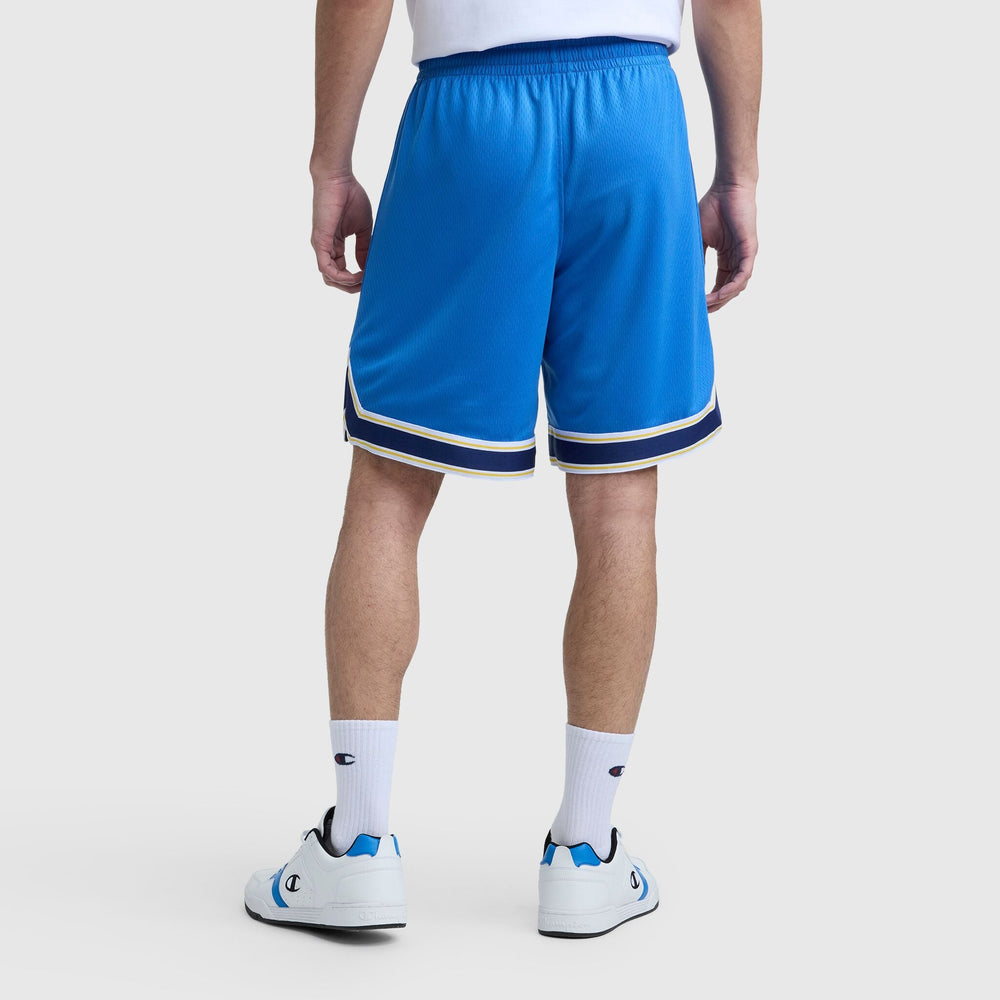 Champion 10" Gridiron Reversible Short, Script Logo - Bright White