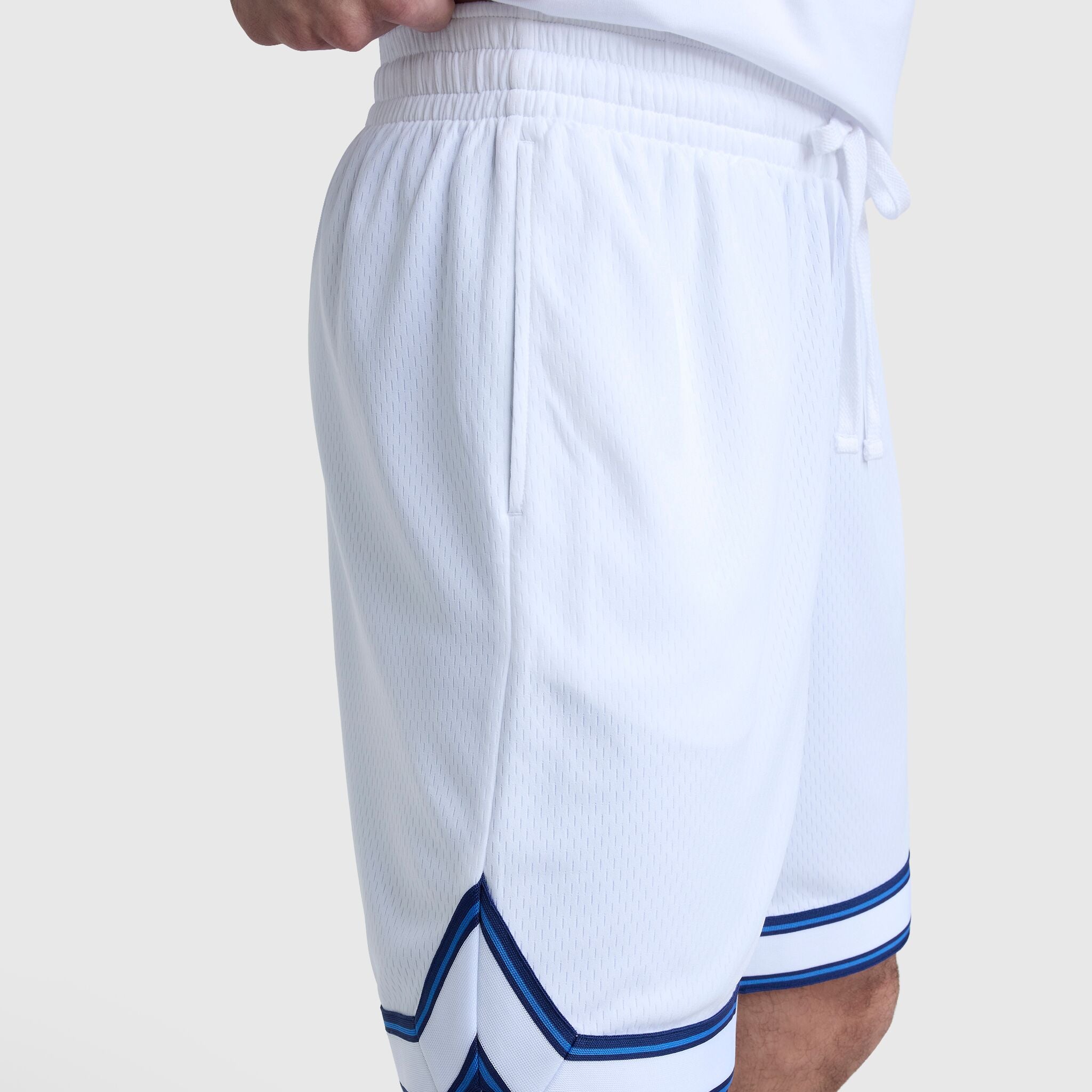 Champion 10" Gridiron Reversible Short, Script Logo - Bright White