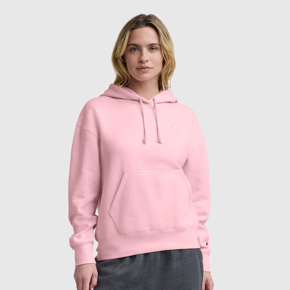 Champion Powerblend Freshman Hoodie - Rose Shadow