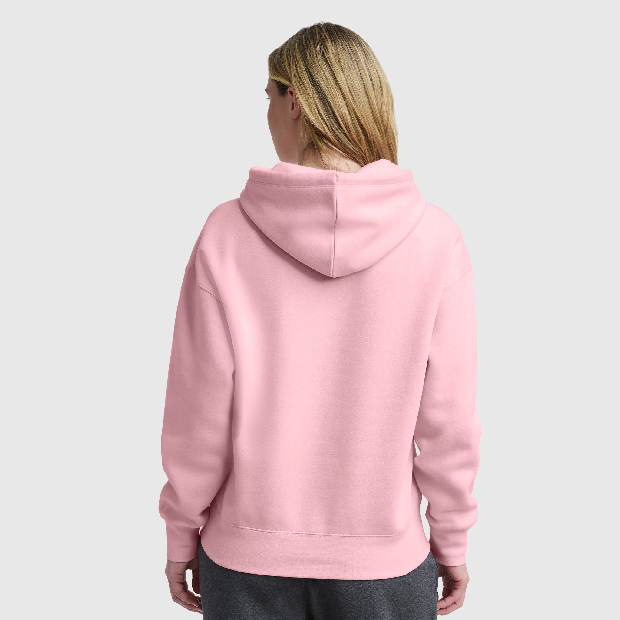 Champion Powerblend Freshman Hoodie - Rose Shadow
