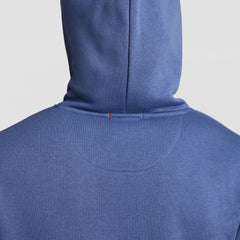 Champion Powerblend Hoodie, Tonal Script Logo - Coastal Fjord