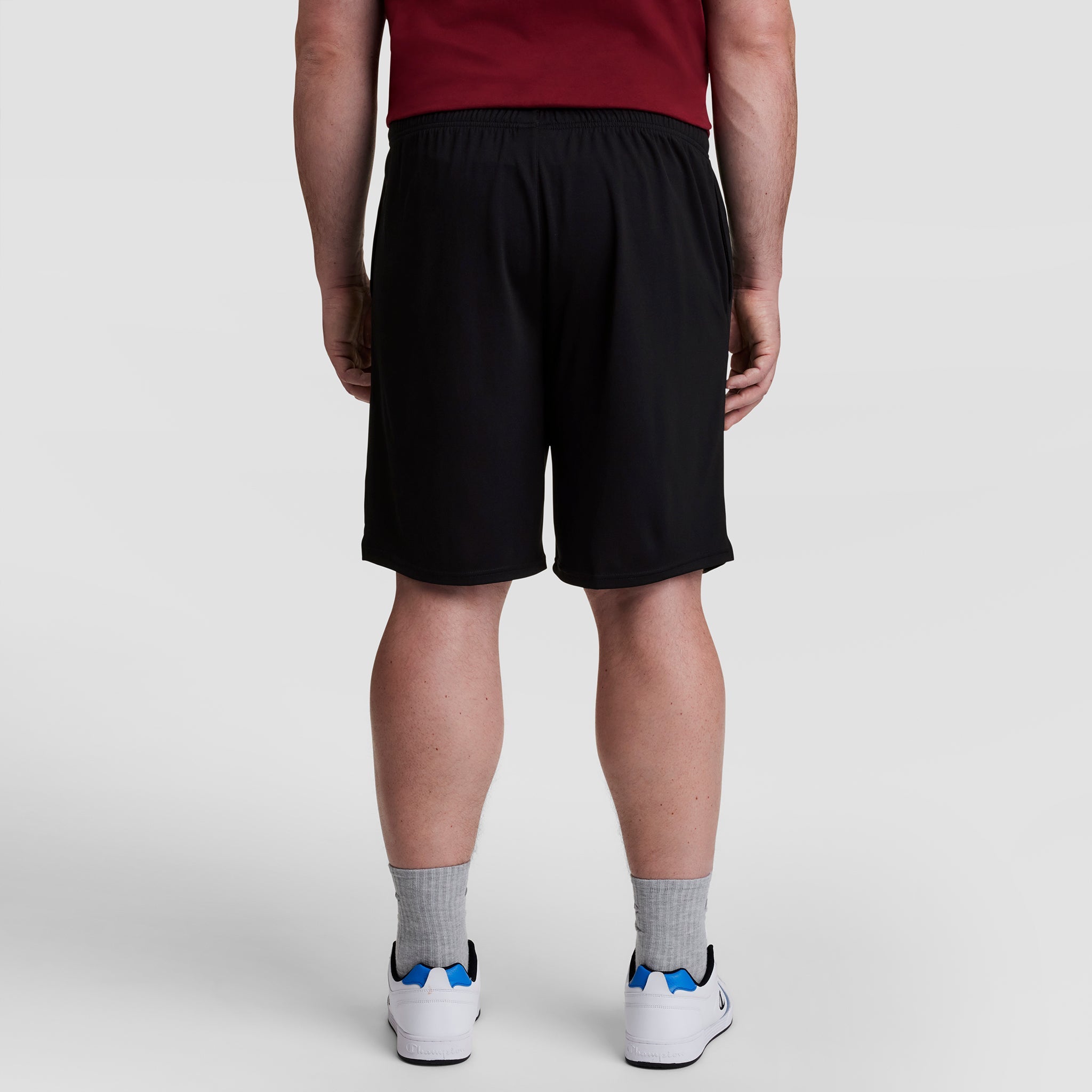 Champion Sport Shorts, Moisture Wicking - Big & Tall - Black