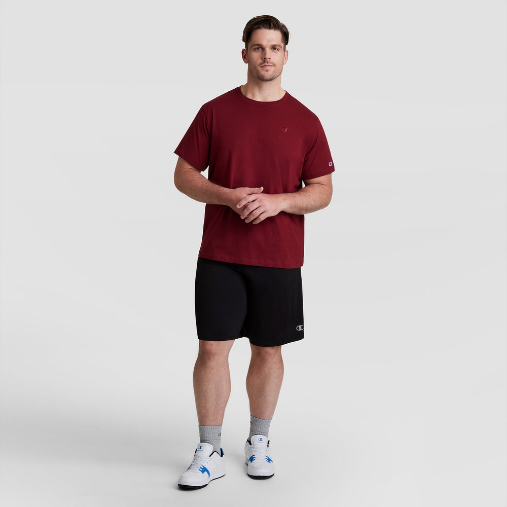 Champion Sport Shorts, Moisture Wicking - Big & Tall - Black