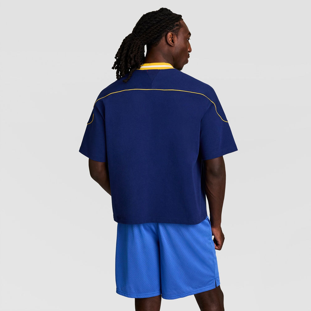 Champion Gridiron Football Jersey, Script Logo - Blue Depth