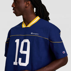 Champion Gridiron Football Jersey, Script Logo - Blue Depth