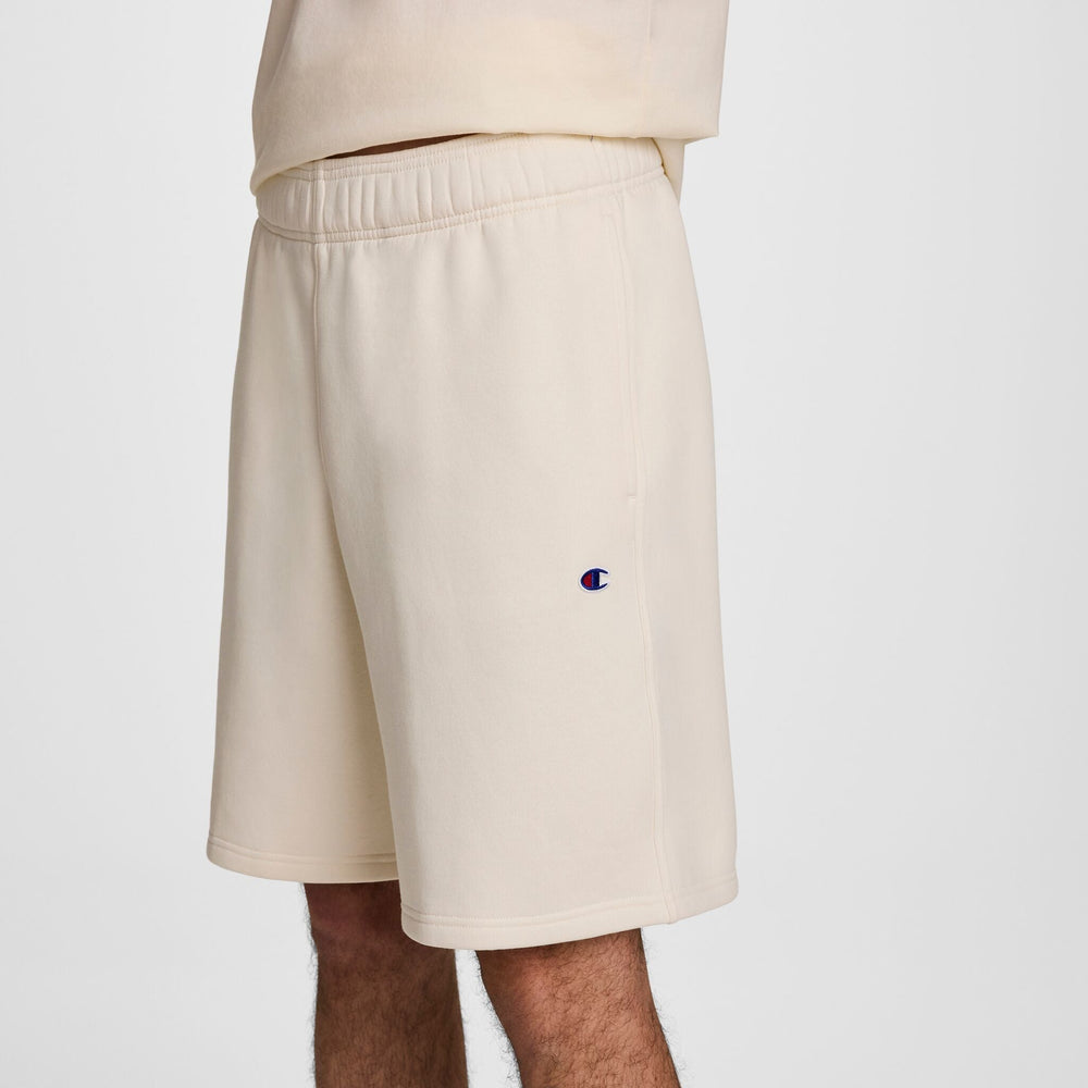 Champion 10" Powerblend Fleece Short - Unbleached Cotton