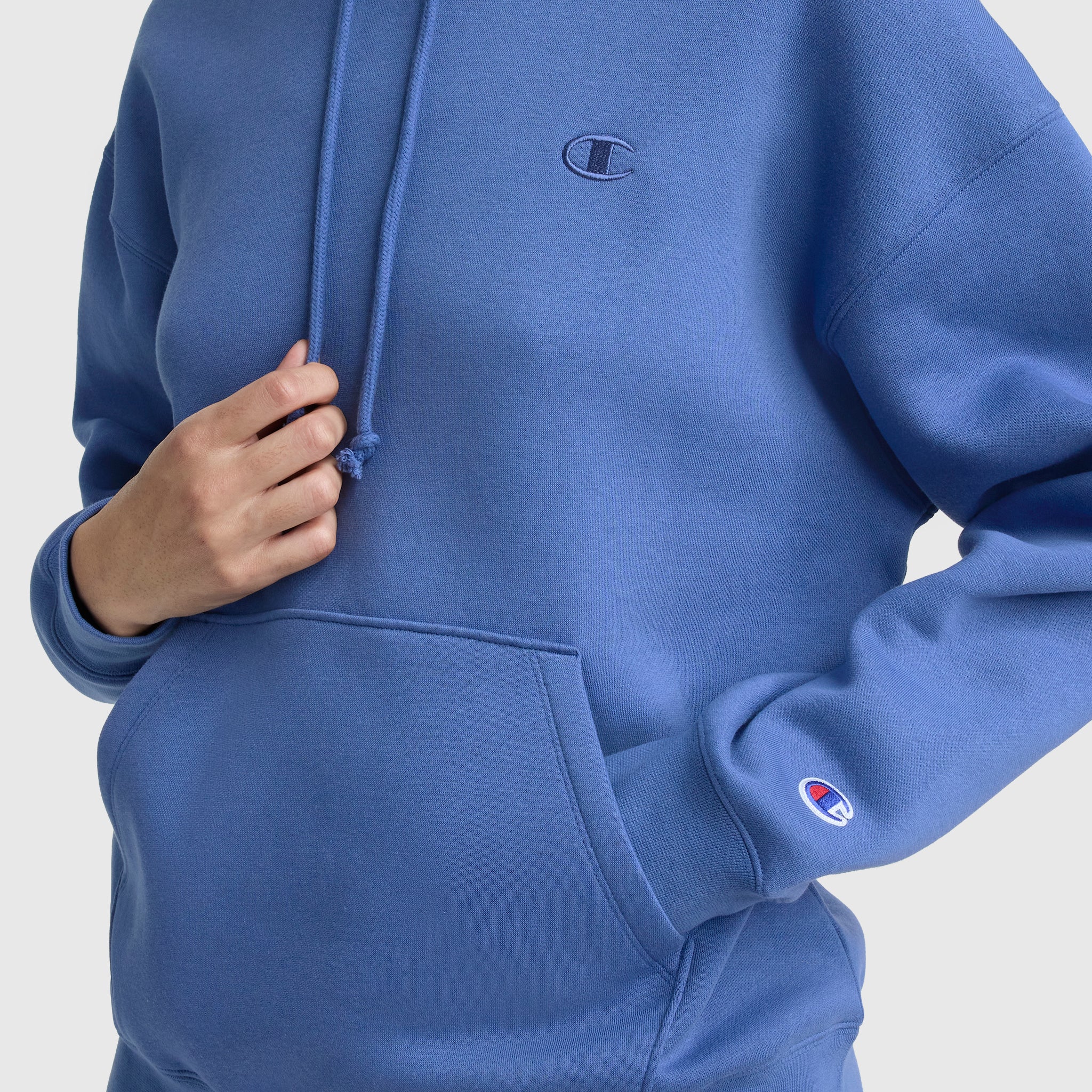 Champion Powerblend Freshman Hoodie - Coastal Fjord