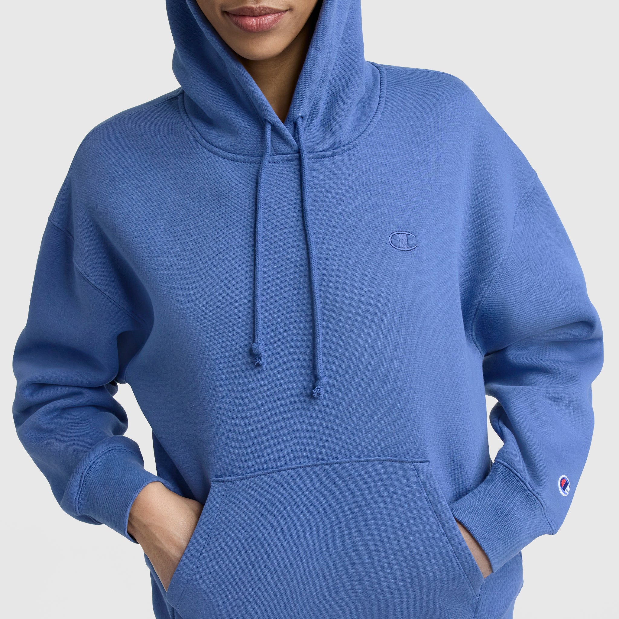 Champion Powerblend Freshman Hoodie - Coastal Fjord