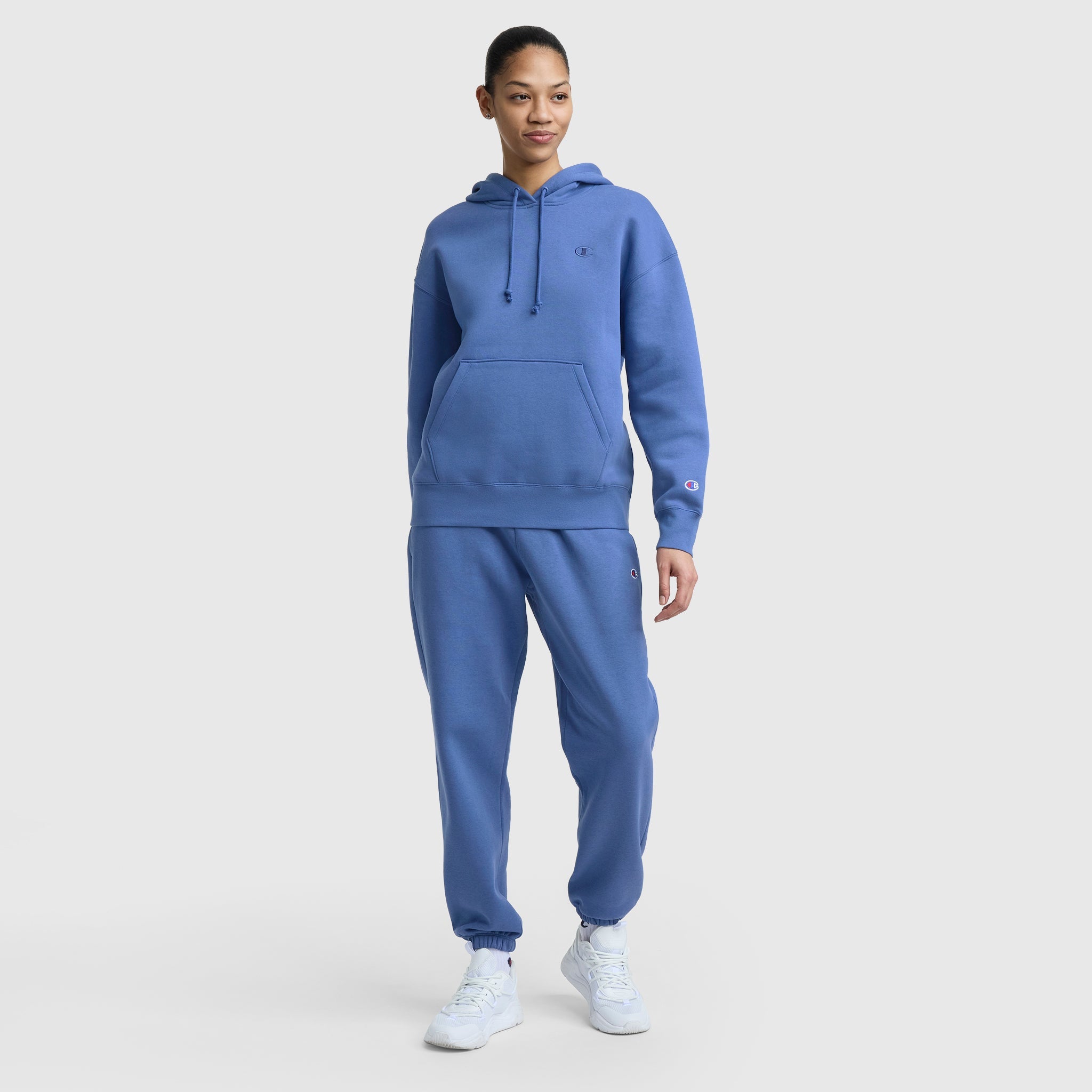 Champion Powerblend Freshman Hoodie - Coastal Fjord