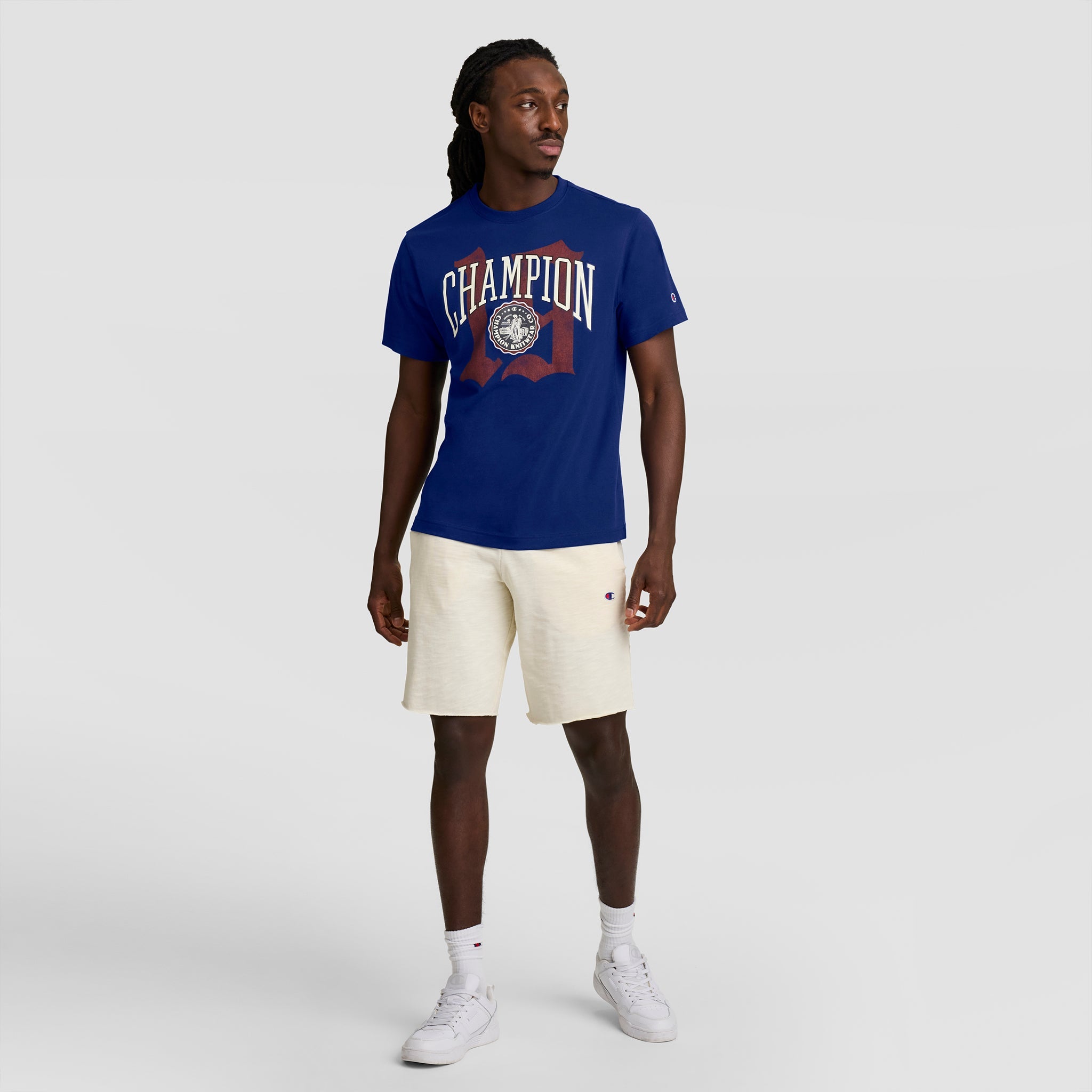 Champion Modern Retro Gothic '19 T-Shirt - Blue Depth