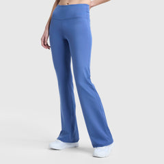 Champion Soft Touch Flare Leggings, Anti Odor - Coastal Fjord