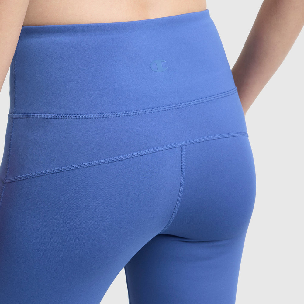 Champion Soft Touch Flare Leggings, Anti Odor - Coastal Fjord