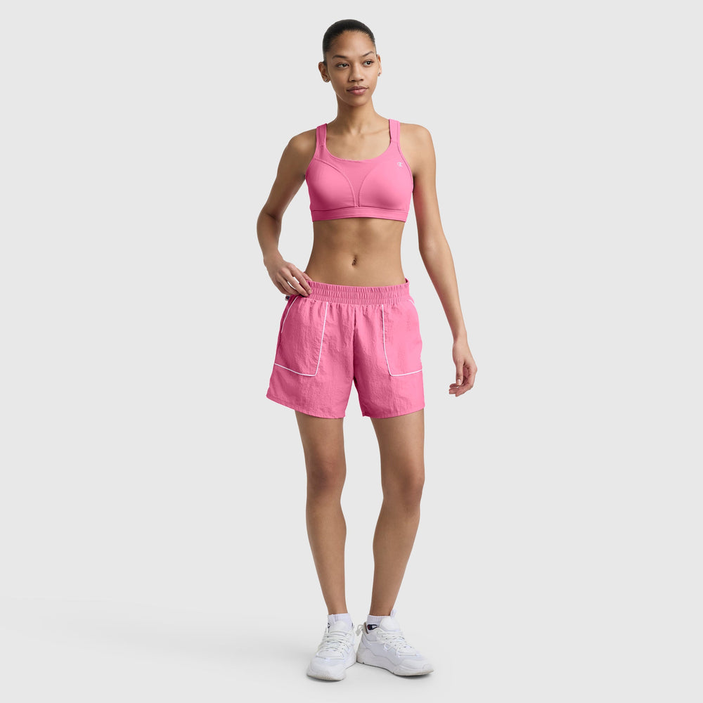 Champion 5" Courtside Short - Pink Cosmos