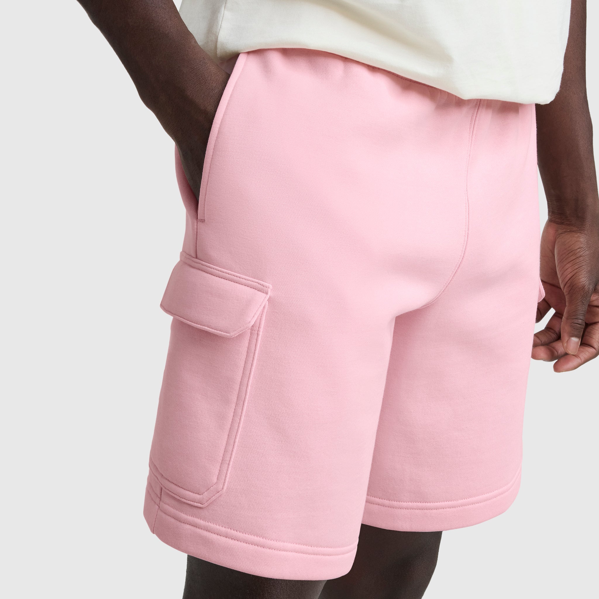 Champion 8" Fleece Cargo Short - Rose Shadow
