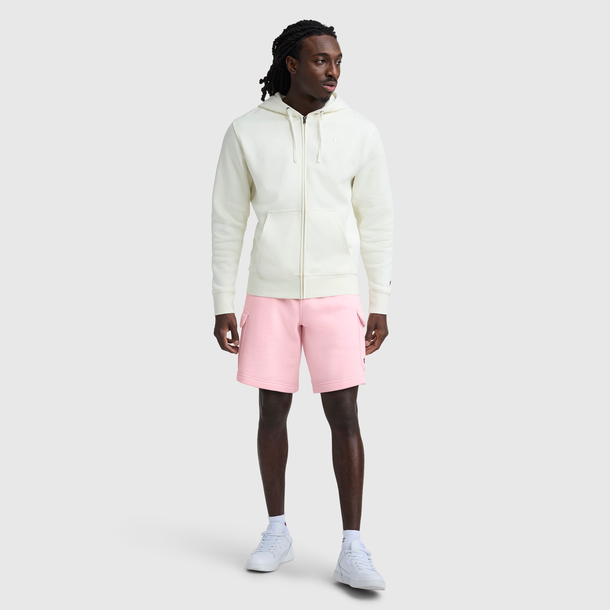 Champion 8" Fleece Cargo Short - Rose Shadow
