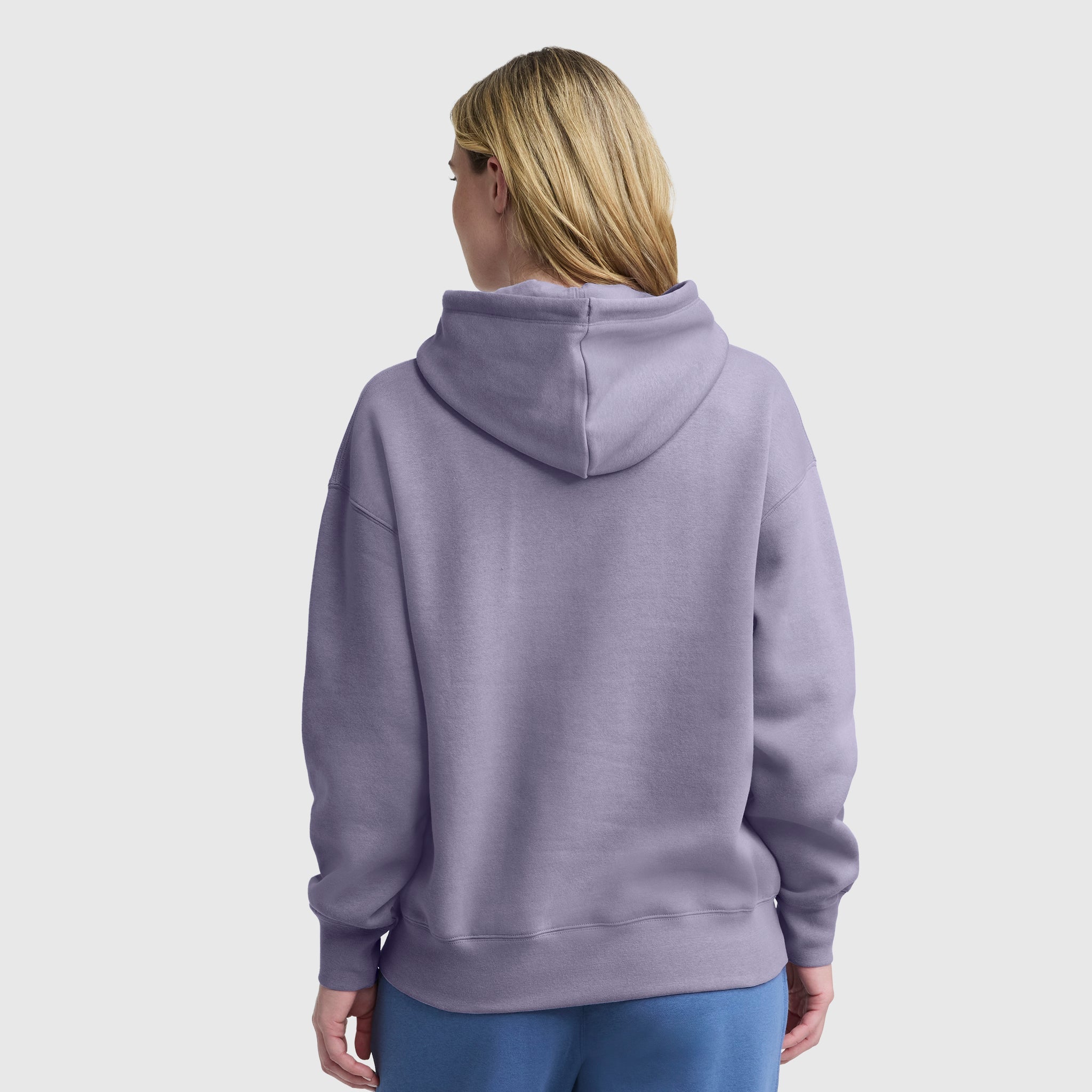 Champion Powerblend Freshman Hoodie, Embroidered Script Logo - Daybreak