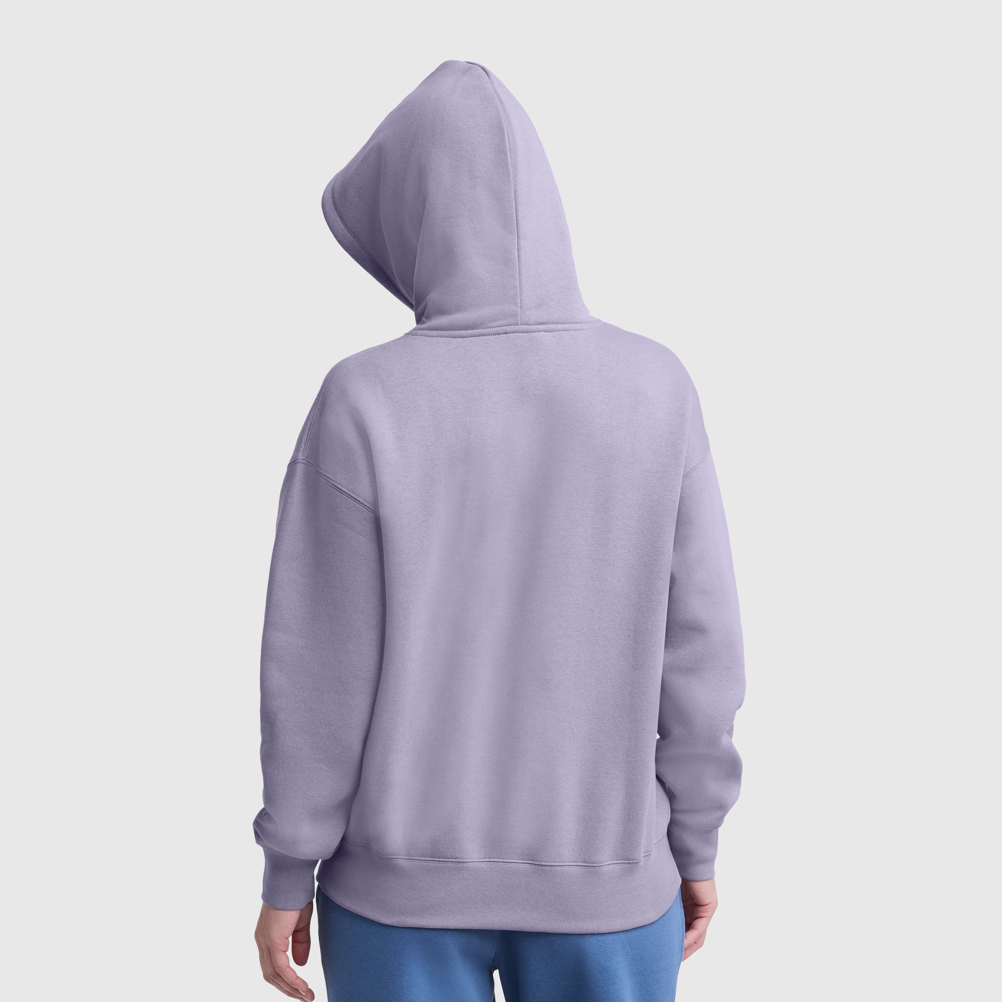 Champion Powerblend Freshman Hoodie, Embroidered Script Logo - Daybreak