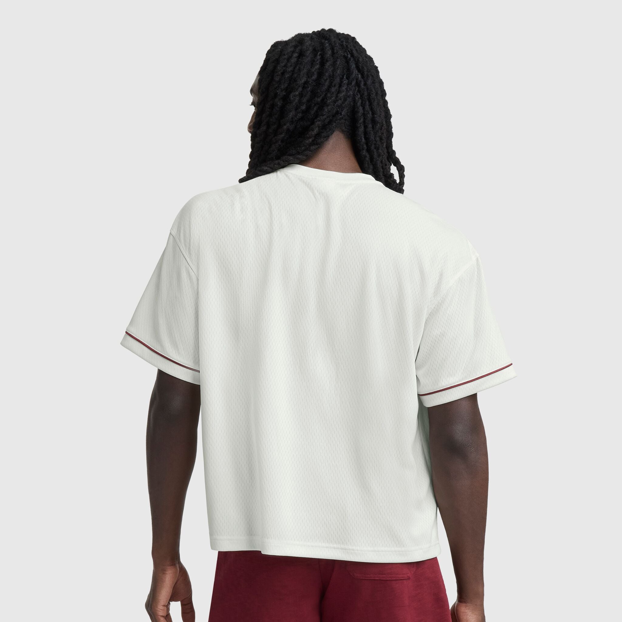 Champion Modern Retro Coaches Henley - Unbleached Cotton