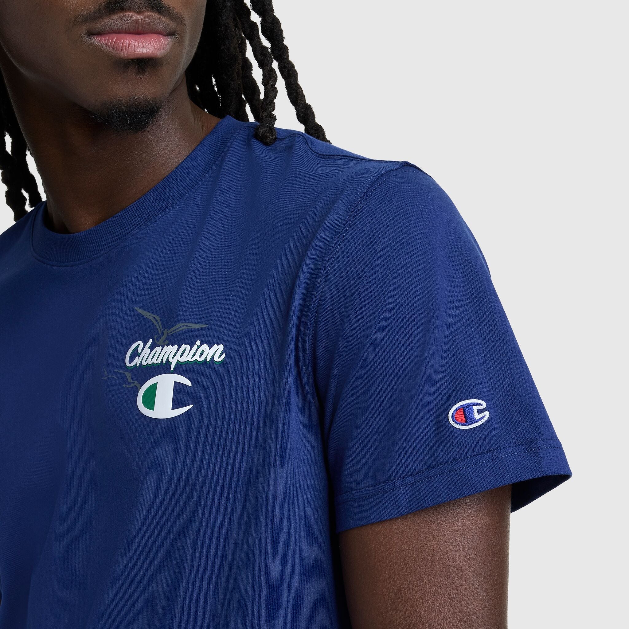 Champion Sunsetters Graphic T-Shirt - Blue Depth