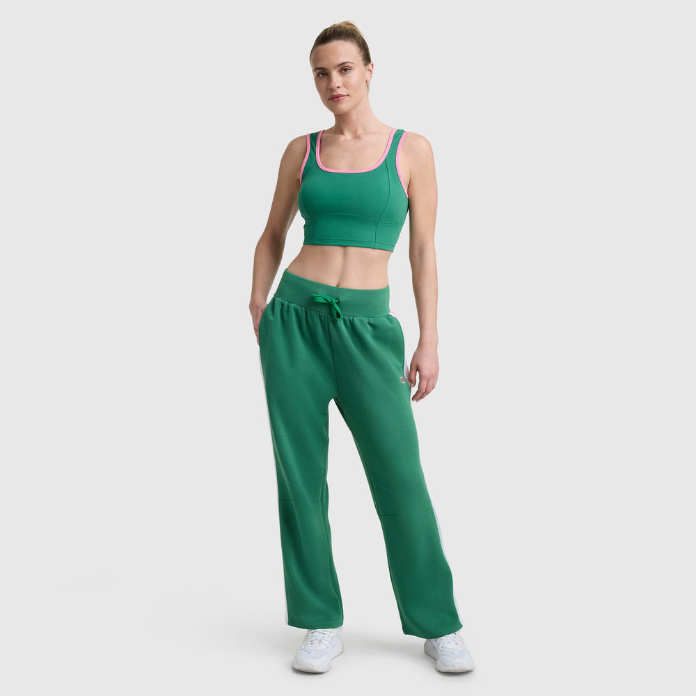 Champion Courtside Seamed Bra Top - Verdant Green