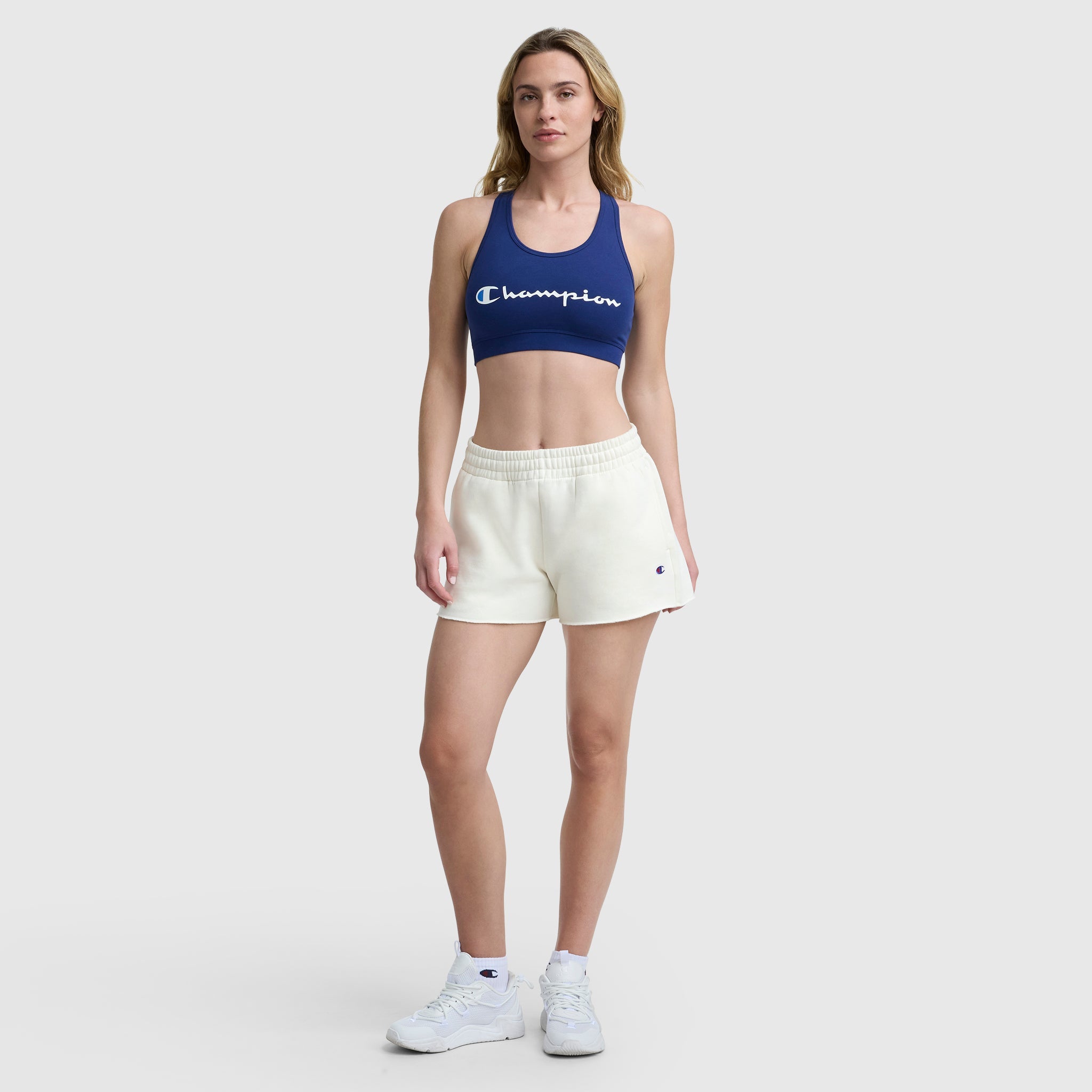Champion 3" Powerblend Shorts - Unbleached Cotton