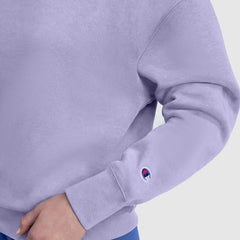 Champion Powerblend Crewneck Sweatshirt, Small "C" - Daybreak