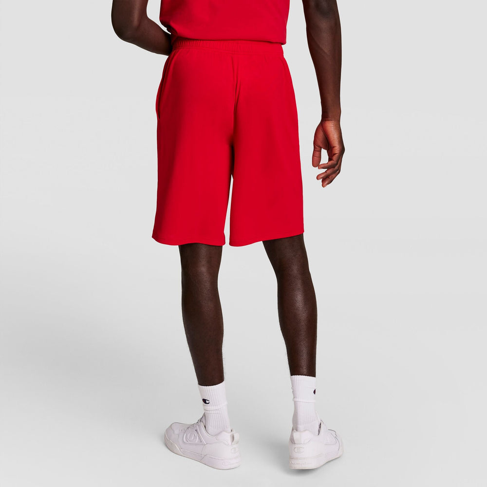 Champion 10" Moisture Wicking, Sport Shorts - Tango Red