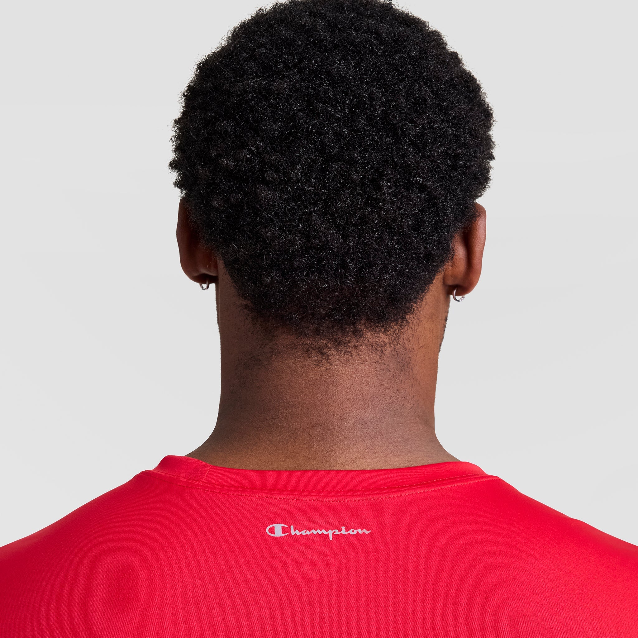 Champion Sport T-Shirt, Reflective C Logo - Big & Tall - Scarlet