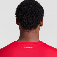 Champion Sport T-Shirt, Reflective C Logo - Big & Tall - Scarlet