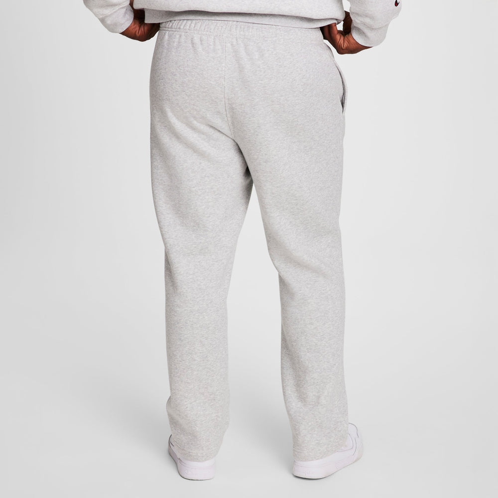 Champion Powerblend Sweatpants, Open Hem - Big & Tall - Platinum Silver Heather