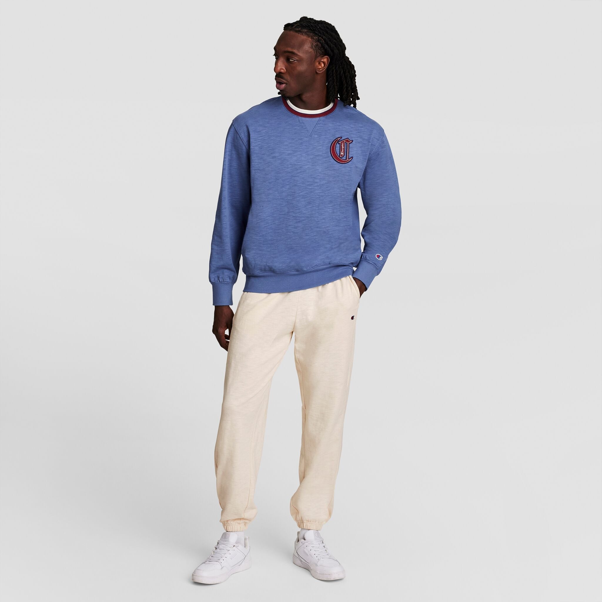 Champion Modern Retro Washed Pant - Unbleached Cotton