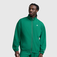 Champion Gameday Full Zip Mock Neck - Verdant Green