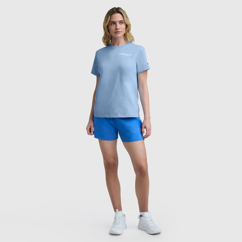 Champion Gridiron Summer '19 Graphic T-Shirt - Placid Blue