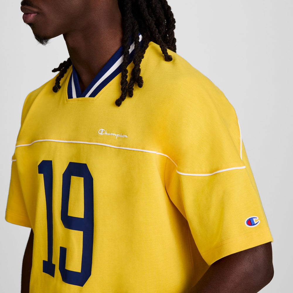 Champion Gridiron Football Jersey, Script Logo - Freesia