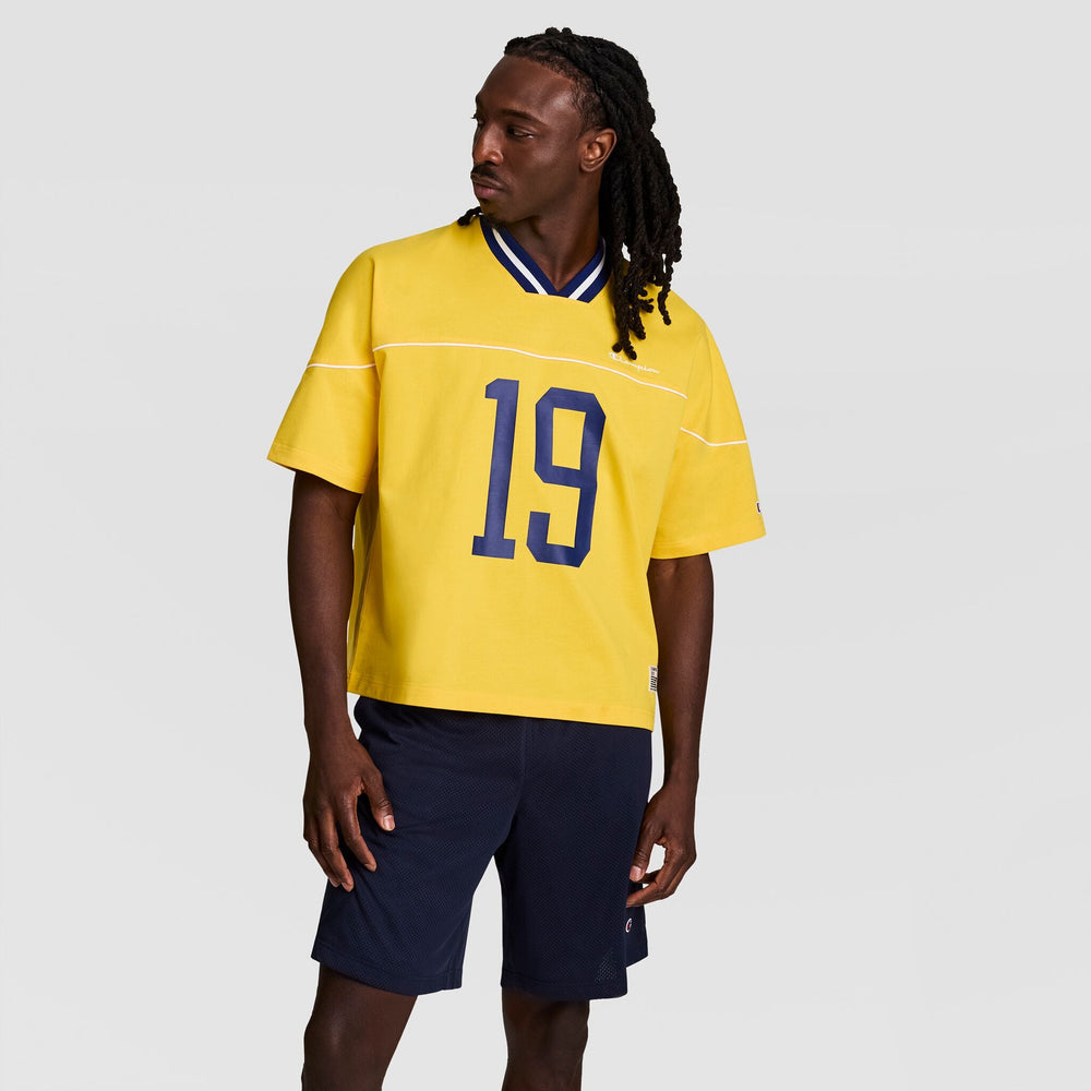 Champion Gridiron Football Jersey, Script Logo - Freesia