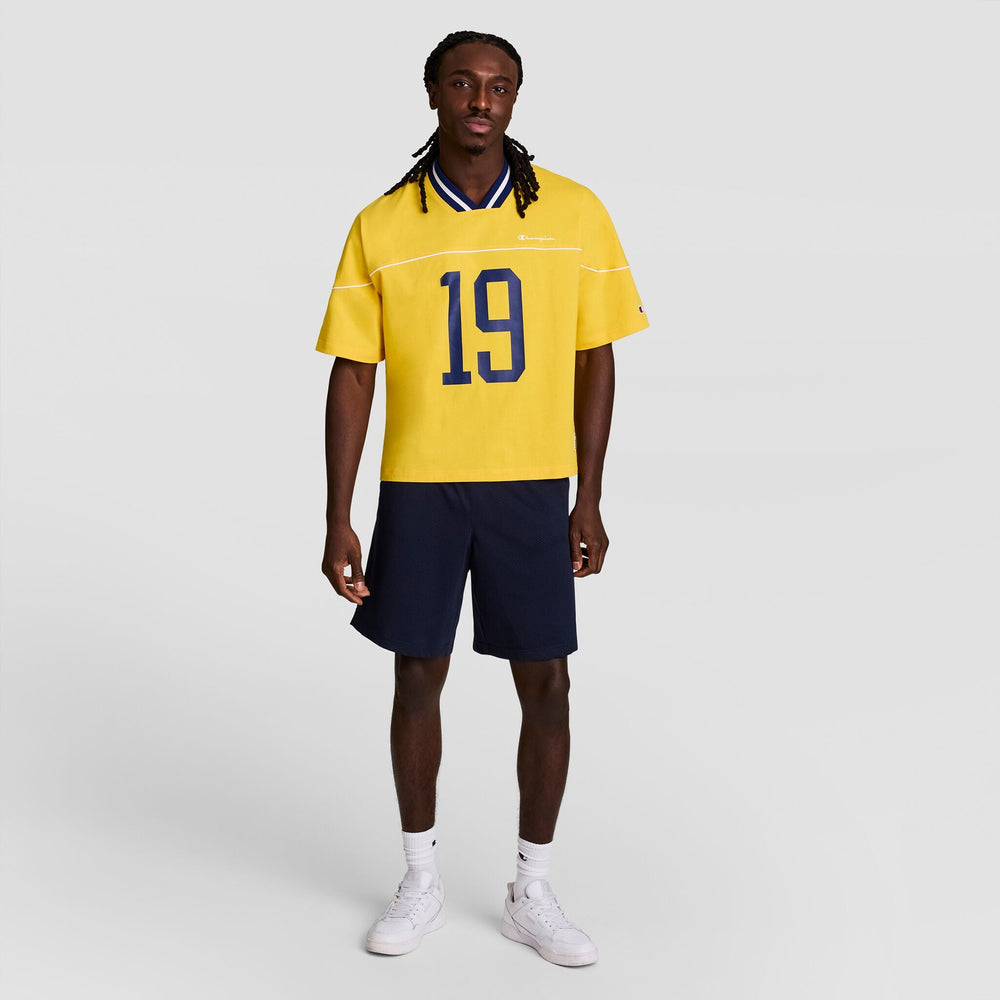 Champion Gridiron Football Jersey, Script Logo - Freesia