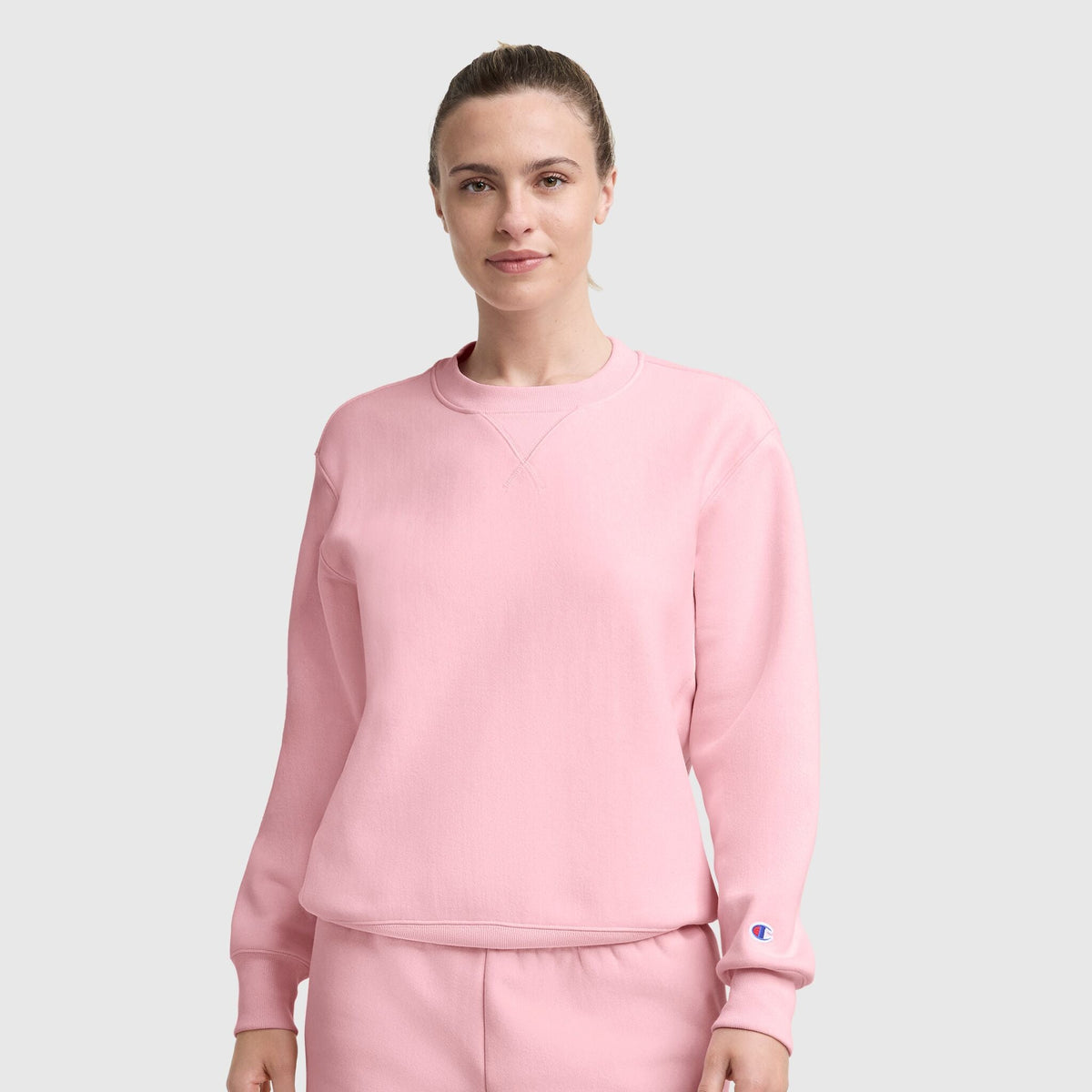 Champion Reverse Weave Crew Neck Sweatshirt - Rose Shadow