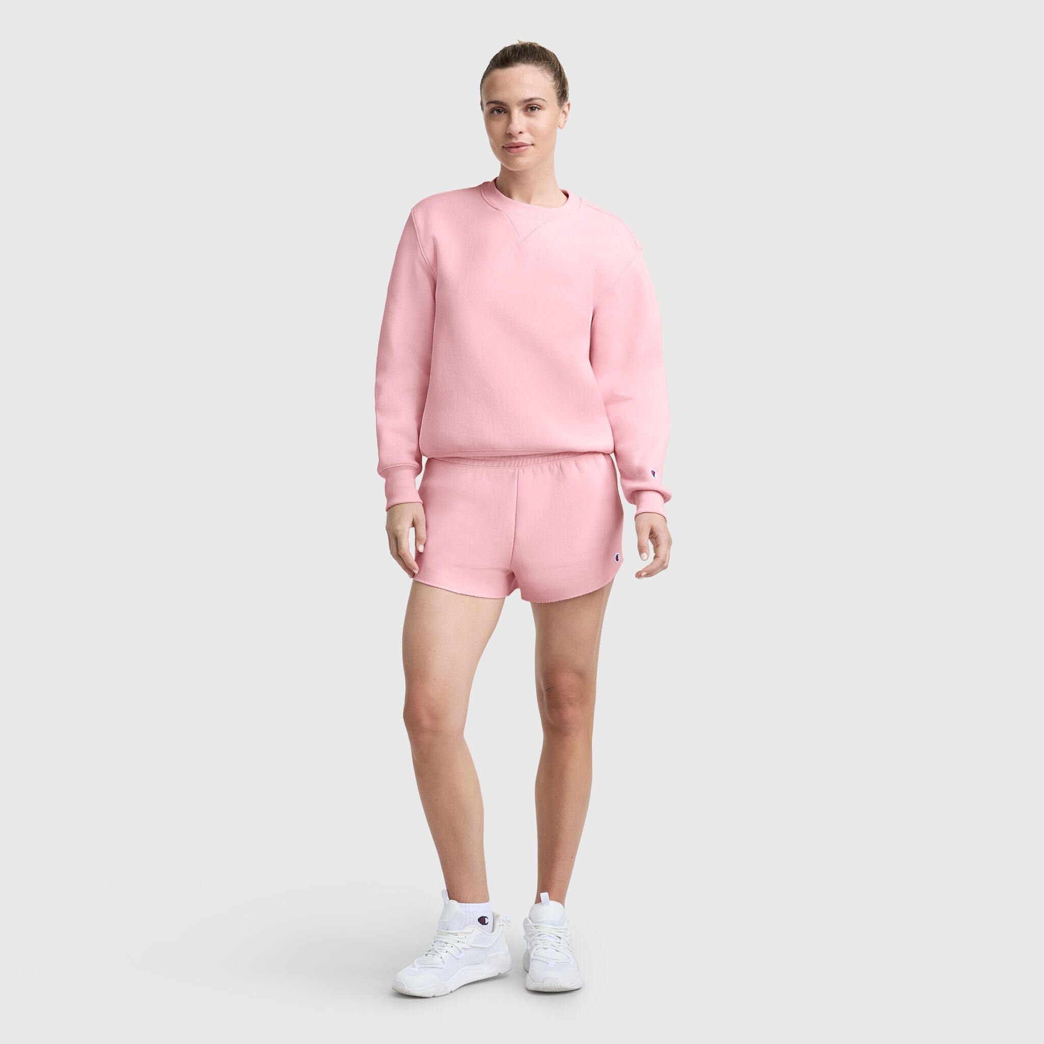 Champion Reverse Weave Crew Neck Sweatshirt - Rose Shadow
