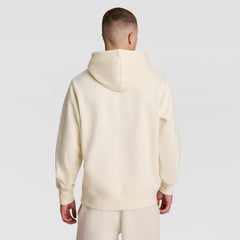 Champion Powerblend Hoodie, Tonal Script Logo - Unbleached Cotton