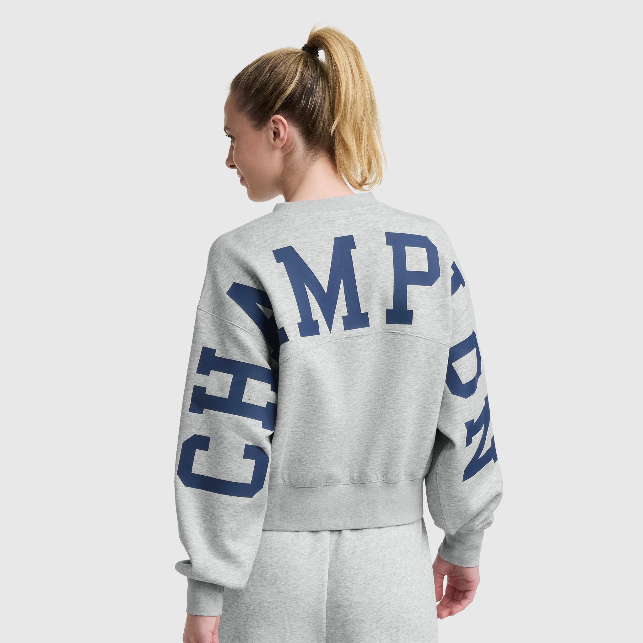Champion Endzone Loose Fit Crewneck - Oxford Grey Heather
