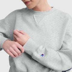 Champion Endzone Loose Fit Crewneck - Oxford Grey Heather