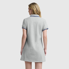 Champion Off The Court Polo Dress - Oxford Grey Heather