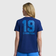 Champion Grid Iron '19 Graphic T-Shirt - Blue Depth