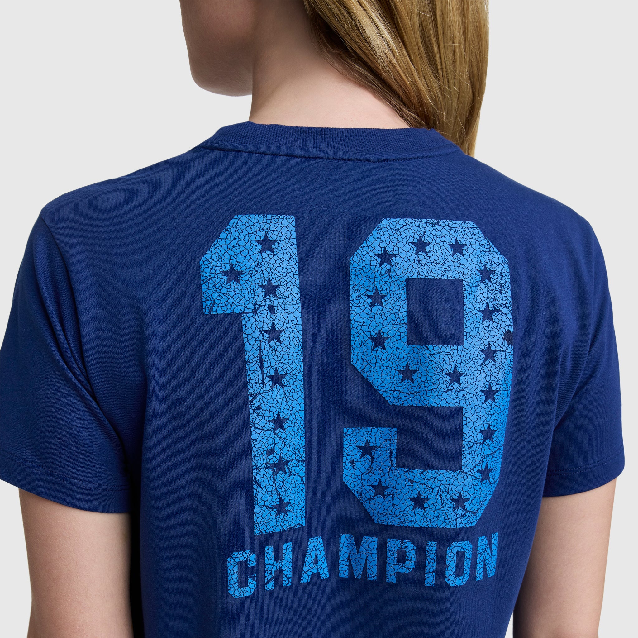 Champion Grid Iron '19 Graphic T-Shirt - Blue Depth