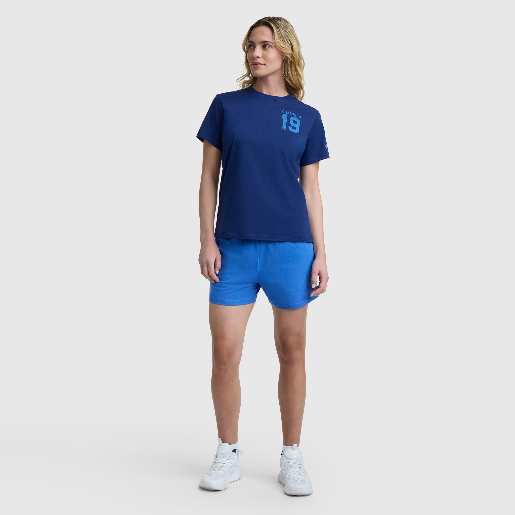 Champion Grid Iron '19 Graphic T-Shirt - Blue Depth