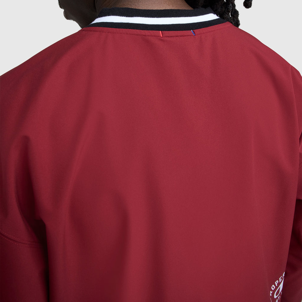 Champion Gridiron V-Neck Pullover - Pomegranate