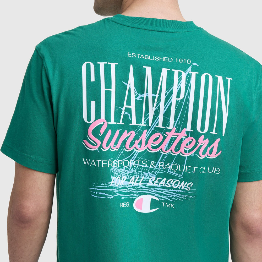 Champion Sunsetters Graphic T-Shirt - Verdant Green